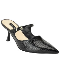 �i�C���E�F�X�g ���f�B�[�X �V���[�Y �X���b�|���E���[�t�@�[ Nine West Women's Paytonn Mary Jane Slip-On Stiletto Pumps Black Croco �u���b�N