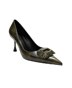 �v�����[�O�V���[�Y ���f�B�[�X �p���v�X Prologue Shoes Women's Rebel Stiletto Pump Green print �O���[��