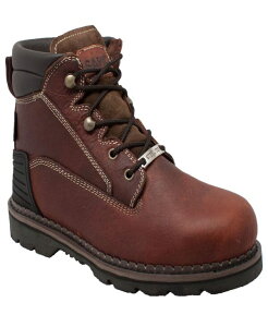 �A�h�e�b�N �����Y �V���[�Y �u�[�c�E���C���u�[�c T�V���c AdTec SAFA Men's 6 Steel Toe Work Boot Brown �u���E��