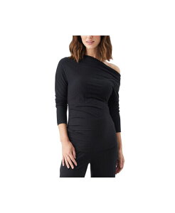 ���C�v�}�^�j�e�B ���f�B�[�X �g�b�v�X �V���c �I�t�V�����_�[ Ripe Maternity Ripe Off-Shoulderib Top Black �u���b�N