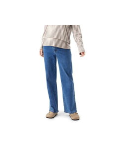 ���C�v�}�^�j�e�B ���f�B�[�X �{�g���X �f�j���p���c ���C�h���b�O Ripe Maternity Kyle Wide Leg Jean True blue �u���[