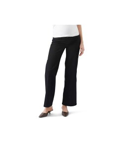 ���C�v�}�^�j�e�B ���f�B�[�X �{�g���X �f�j���p���c ���C�h���b�O Ripe Maternity Kyle Wide Leg Jean Black �u���b�N