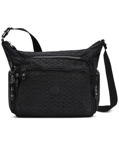 �L�v�����O ���f�B�[�X �o�b�O �i�C���� Kiplingabbie Medium Nylon Zip-Top Crossbody Handbag Signaturemb