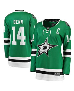 �t�@�i�e�B�N�X ���f�B�[�X �g�b�v�X �V���c �L���b�v �W���[�W�[ Fanatics Women's Jamie Benn Kelly Green Dallastars Captain Patchome Breakaway Player Jersey Kelly Green �O���[��