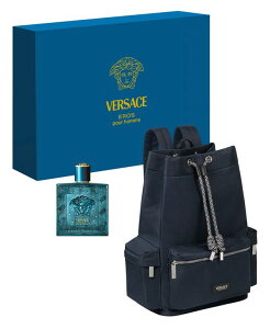 ���F���T�[�` �����Y �o�b�O �o�b�N�p�b�N�E�����b�N�T�b�N Versace 2-Pieceros Eau de Parfum Summer Set with Backpack No Color