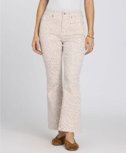 �G�k���C�f�B�[�W�F�C ���f�B�[�X �{�g���X �f�j���p���c �u�[�c�J�b�g �~�j �A���N�� �u�[�c �W�[���Y NYDJ Women's Billie Mini Bootcut Ankle Jeansnow Leopard �A�j�}��