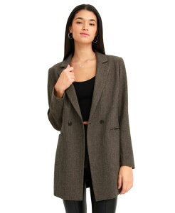�x���A���h�u���[�� ���f�B�[�X �A�E�^�[ �R�[�g Belle & Bloom Women's Kensington Oversized Coat Brown �u���E��