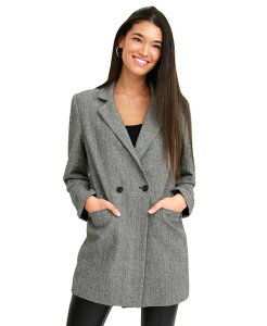 �x���A���h�u���[�� ���f�B�[�X �A�E�^�[ �R�[�g Belle & Bloom Women's Kensington Oversized Coat Grey �O���[