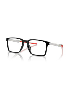 �X�N�[�f���A �t�F���[�� �����Y �A�N�Z�T���[ �T���O���X�E�A�C�E�F�A Scuderia Ferrari Man Rectangle Plastic FZ8005U Eyeglasses Black �u���b�N