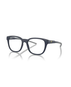 �X�N�[�f���A �t�F���[�� �����Y �A�N�Z�T���[ �T���O���X�E�A�C�E�F�A Scuderia Ferrari Man Square Plastic FZ8006 Eyeglasses Matte Blue �u���[