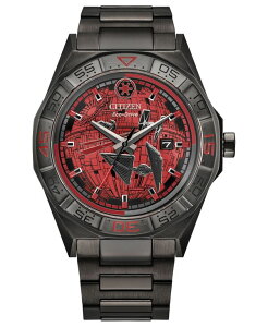 �V�`�Y�� �����Y �A�N�Z�T���[ �r���v T�V���c Citizen Men'star Wars Imperial Battle Gray Stainlessteel Bracelet Watch 42mm Black �u���b�N