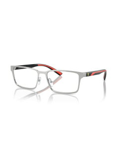 �X�N�[�f���A �t�F���[�� �����Y �A�N�Z�T���[ �T���O���X�E�A�C�E�F�A Scuderia Ferrari Man Rectangle Metal FZ7002 Eyeglasse silver �V���o�[