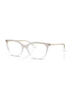 ���H�[�O�A�C�E�F�A ���f�B�[�X �A�N�Z�T���[ �T���O���X�E�A�C�E�F�A Vogueyewear Woman Oval Plastic VO5673 Eyeglasses Transparent Gradient Brown �u���E��