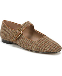 �T���G�f���}�� ���f�B�[�X �V���[�Y �p���v�X Sam Edelman Women's Michaela Mary Jane Flats Honey Multi Tweed Fabric �}���`�J���[