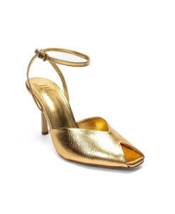 �v�����[�O�V���[�Y ���f�B�[�X �p���v�X �A���N�� Prologue Shoes Women'slate Ankle Strap Stiletto Pump Gold �S�[���h