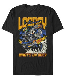 �t�B�t�X�T�� �����Y �g�b�v�X T�V���c Fifth Sun Men'sLooney Tunes Rabbit Racer T-Shirt Black �u���b�N