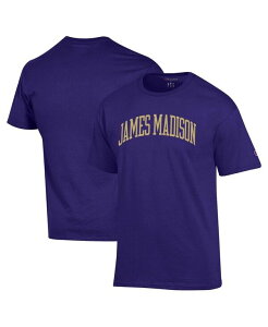 �`�����s�I�� �����Y �g�b�v�X T�V���c Champion Men's Purple James Madison Dukes Basic Arch T-Shirt Purple �p�[�v��