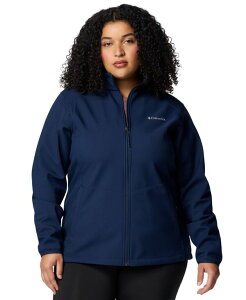 �R�����r�A ���f�B�[�X �A�E�^�[ �W���P�b�g�E�u���]�� �v���X�T�C�Y Columbia Plusize Kruseridge III Softshell Jacket Collegiate