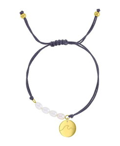 ���L�V�[ ���f�B�[�X �A�N�Z�T���[ �u���X���b�g�E�o���O���E�A���N���b�g Roxy Waterproof Yellow RD Wave Heart Charm Pearl Adjustable Bracelet Gold Black �u���b�N