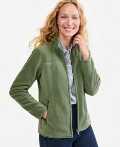 �X�^�C���A���h�R�[ ���f�B�[�X �A�E�^�[ �W���P�b�g�E�u���]�� �t���[�X Style & Co Women's Polar Fleece Jacket Created for Macy's Leafy Clover