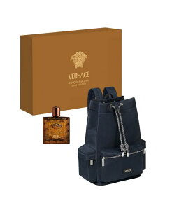 ���F���T�[�` �����Y �o�b�O �o�b�N�p�b�N�E�����b�N�T�b�N Versace 2-Pieceros Najim Parfum Summer Set with Backpack No Color