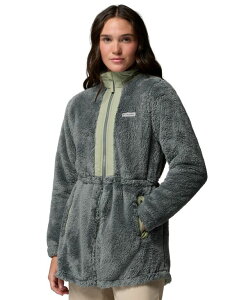 �R�����r�A ���f�B�[�X �A�E�^�[ �W���P�b�g�E�u���]�� �t���[�X Columbia Women's Boundless Discovery High-Pile Fleece 2-Way Zipper Jacket Sedona Sage �Z�[�W