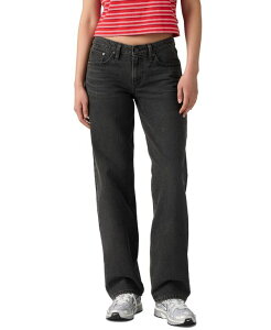 ���[�o�C�X ���f�B�[�X �{�g���X �f�j���p���c �W�[���Y Levi's Women'superlow Straight Jeans Mic Dropped