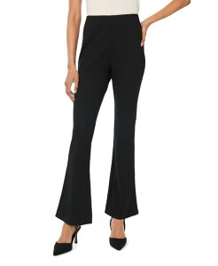���B���X�J���[�g ���f�B�[�X �{�g���X �J�W���A���p���c �n�C�E�G�X�g Vince Camuto Women's Kick Pull-On High-Waist Flare Pants Rich Black �u���b�N