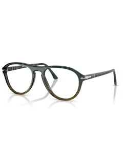 �y���\�� ���f�B�[�X �A�N�Z�T���[ �T���O���X�E�A�C�E�F�A Persol Unisex Lynn Eyeglasses PO3371V Gray Striped Green �O���[
