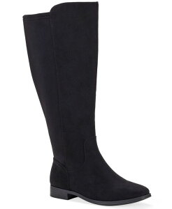 �X�^�C���A���h�R�[ ���f�B�[�X �V���[�Y �u�[�c�E���C���u�[�c �g�[�� Style & Co Women's Brynnn Square Toe Tall Boots Black Wide Calf �u���b�N