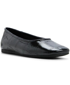 �A���h ���f�B�[�X �V���[�Y �p���v�X ALDO Women's Darcyy Mary Jane Flats Black Croco �u���b�N