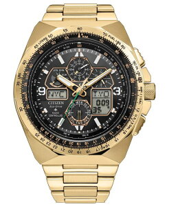 �V�`�Y�� �����Y �A�N�Z�T���[ �r���v T�V���c Citizen Men's Limitedition Promaster Air Skyhawk Gold-Tone Stainlessteel Watch 46mm Light Gold �S�[���h