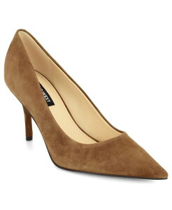 �i�C���E�F�X�g ���f�B�[�X �V���[�Y �p���v�X Nine West Women's Merran Pointed Toe Stiletto Pumps Brown Suede �u���E��