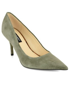 �i�C���E�F�X�g ���f�B�[�X �V���[�Y �p���v�X Nine West Women's Merran Pointed Toe Stiletto Pumps Olive Suede �I���[�u