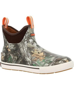 �G�N�X�g���^�t �����Y �V���[�Y �u�[�c�E���C���u�[�c �A���N�� XTRATUF Men's Outdoors Faux Shearling Lining Ankle Deck Boots Realtreedge
