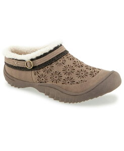 �W���C�r�[���[ ���f�B�[�X �V���[�Y �X���b�|���E���[�t�@�[ JBU Women's Ginger Encore Casual Slip-On Mules Taupe �g�[�v