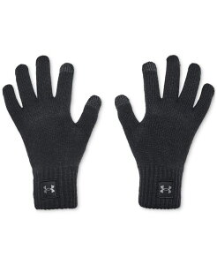 �A���_�[�A�[�}�[ �����Y �A�N�Z�T���[ ��� Under Armour Men's Halftime Tech Touch Gloves Black �u���b�N