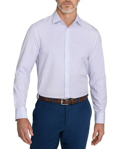 �R���X�g���N�g �����Y �g�b�v�X �V���c ConStruct Men'slim-Fit Spread-Collar Dresshirt Purple �p�[�v��