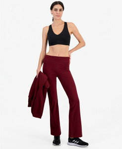 �y���������z �C�f�I���M�[ ���f�B�[�X ���M���X �{�g���X Women's Studio High Rise Flare Leggings, Created for Macy's Dark Rust
