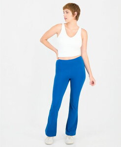 �y���������z �C�f�I���M�[ ���f�B�[�X ���M���X �{�g���X Women's Studio High Rise Flare Leggings, Created for Macy's Rainstorm