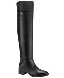 �_�i �L������ �j���[���[�N ���f�B�[�X �V���[�Y �u�[�c�E���C���u�[�c �q�[�� Donna Karanew York Women's Hera Block Heel Boots Black �u���b�N