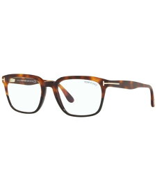 トム・フォード メンズ サングラス・アイウェア アクセサリー FT5626-BW53056 Men's Square Eyeglasses Dark Havana