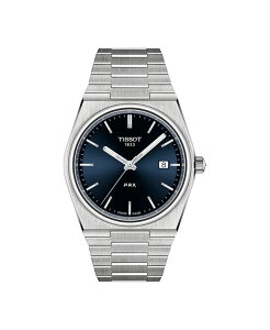 eB\bg Y ANZT[ rv TVc Tissot Men's Swiss PRX Stainless Steel Bracelet Watch 40mm Blue u[