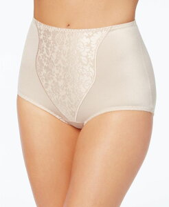 �o�� ���f�B�[�X �A���_�[�E�F�A �p���c ���[�X Bali Women's Light Tummy-Control Lace Support 2pk Brief Underwear X372 Soft Taupe/Soft Taupe (Nude 4) �g�[�v