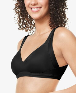 ���[�i�[�Y ���f�B�[�X �A���_�[�E�F�A �u���W���[ T�V���c Warner's Warners No Side Effects Underarm and Back-Smoothing Comfort Wireless Lightly Lined T-Shirt Bra RA2231A Black �u���b�N