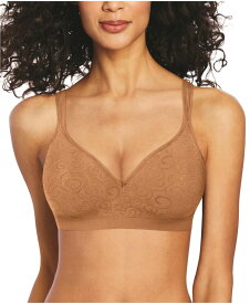 バリ レディース ブラジャー アンダーウェア Comfort Revolution Shaping Wireless Bra 3463 Cinnamon Butter Swirl (Nude 2)