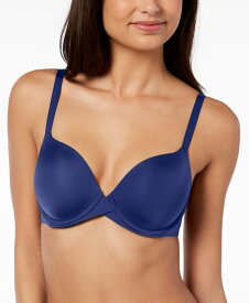 メイデンフォーム レディース ブラジャー アンダーウェア One Fab Fit 2.0 T-Shirt Shaping Underwire Bra DM7543 Navy Eclipse