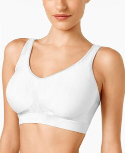 �o�� ���f�B�[�X �A���_�[�E�F�A �u���W���[ Bali Comfort Revolution ComfortFlex Fit Seamless Shaping Wireless Bra 3488 White �z���C�g
