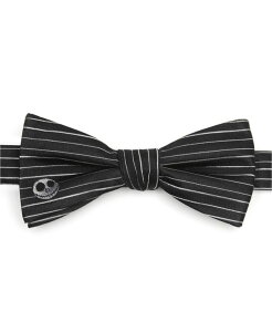 fBYj[ Y ANZT[ lN^C Disney Nightmare Before Christmas Stripe Men's Bow Tie Black ubN