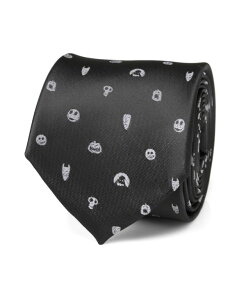 fBYj[ Y ANZT[ lN^C Disney Men's Nightmare Before Christmas Tie Black ubN